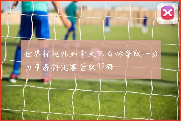 世界杯巡礼加拿大队目标争取一分力争赢得比赛晋级32强